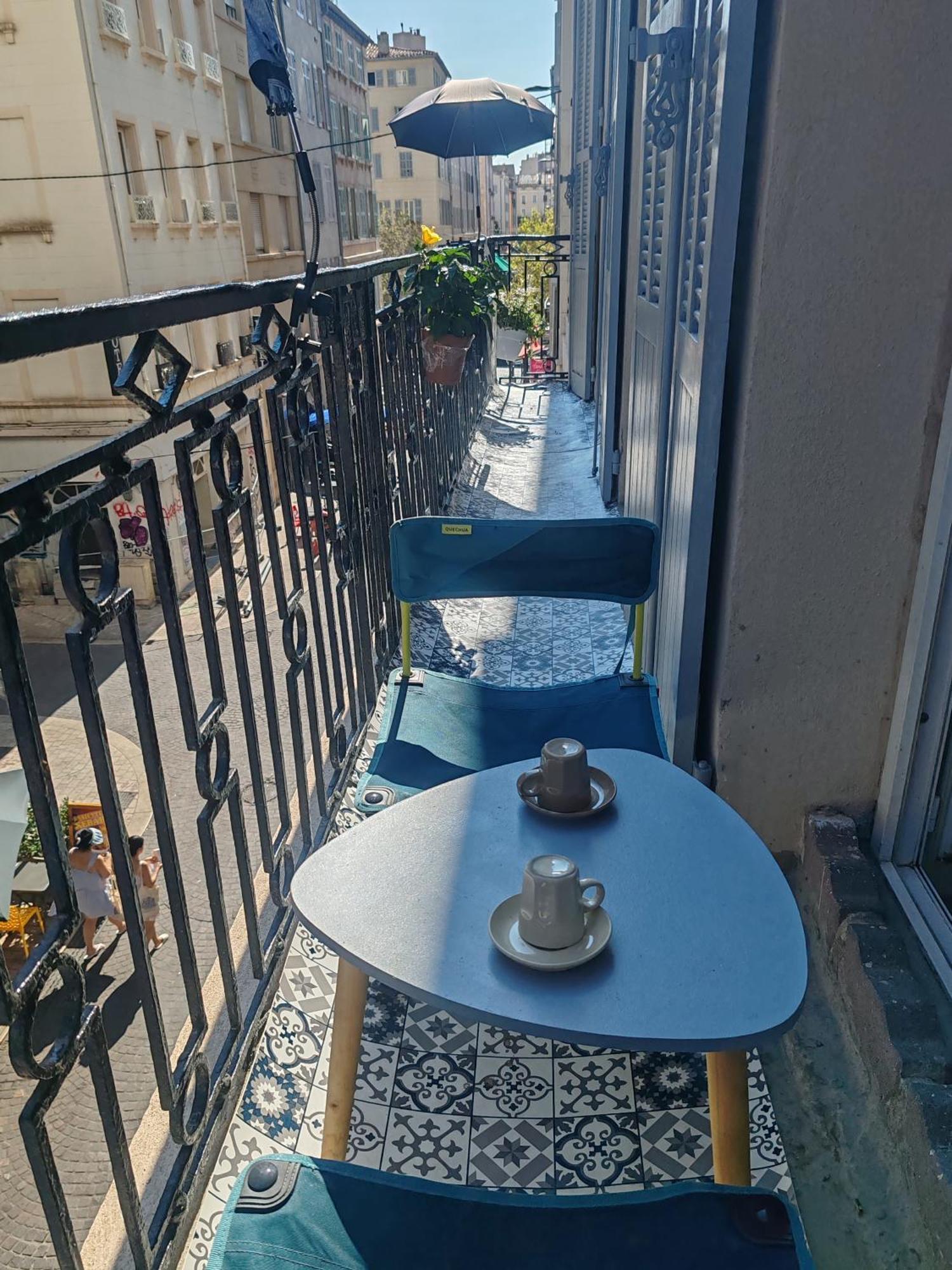 T3 Grand Balcon Au Coeur Du Vieux Port Apartment Marseille Luaran gambar